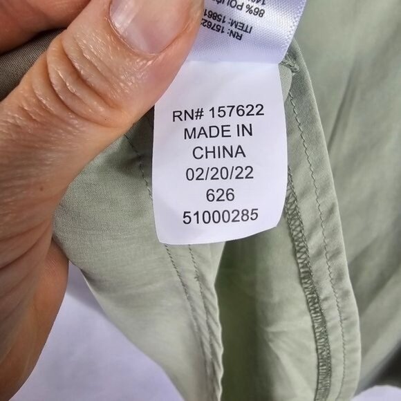 Eddie Bauer Departure 2.0 Long Sleeve Button Up Shirt XXL Stretchy Pastel Hiking - Picture 6 of 11